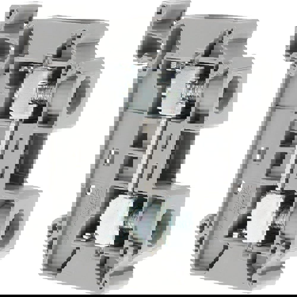 1 Pole, 1,000 Volt, 101 Amp, -40 to 266&deg;F, DIN Rail Mount, Polyamide Passthrough Terminal Block