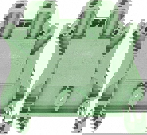 1 Pole, 1,000 Volt, 32 Amp, -40 to 266&deg;F, DIN Rail Mount, Polyamide Passthrough Terminal Block