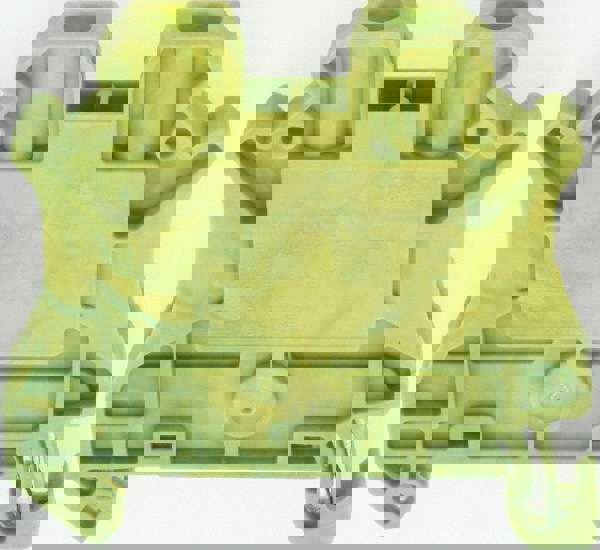 1 Pole, 1,000 Volt, -40 to 266&deg;F, DIN Rail Mount, Polyamide Grounding Terminal Block