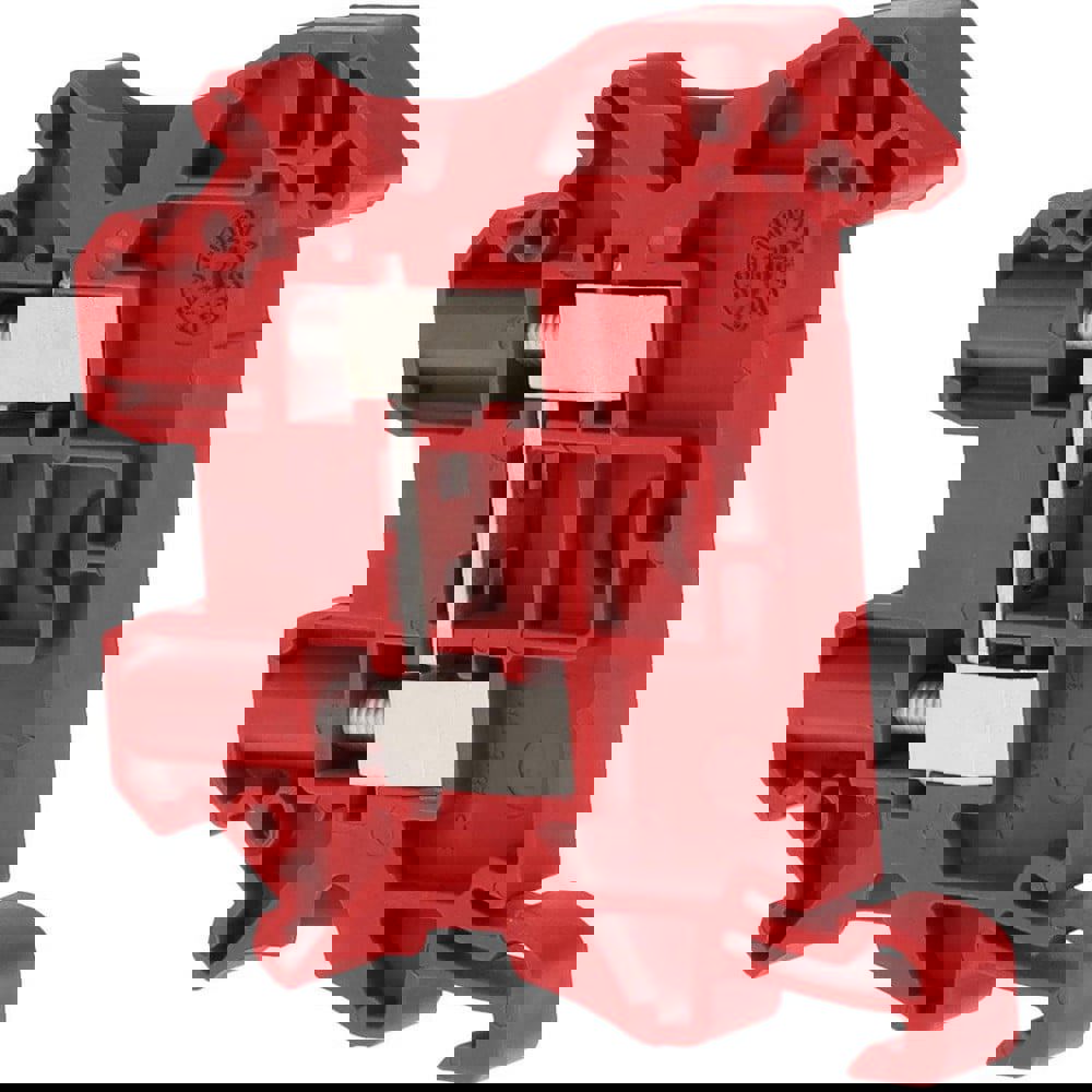 1 Pole, 1,000 Volt, 32 Amp, -40 to 266&deg;F, DIN Rail Mount, Polyamide Passthrough Terminal Block