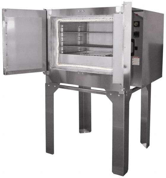 1 Phase, 26 Inch Inside Width x 22 Inch Inside Depth x 13 Inch Inside Height, 1,000&deg;F Max, Portable Height-Temp Heat Treating Oven