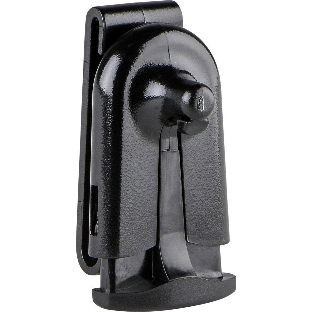 Two-Way Radio Cases & Holders; Type: Belt Clip ; Material: Plastic ; Color: Black ; Overall Length: 3.00 ; Overall Height: 1in ; Overall Width: 1