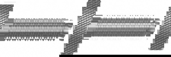 Steel Thumb Screw: 5/16-18, Knurled Head
