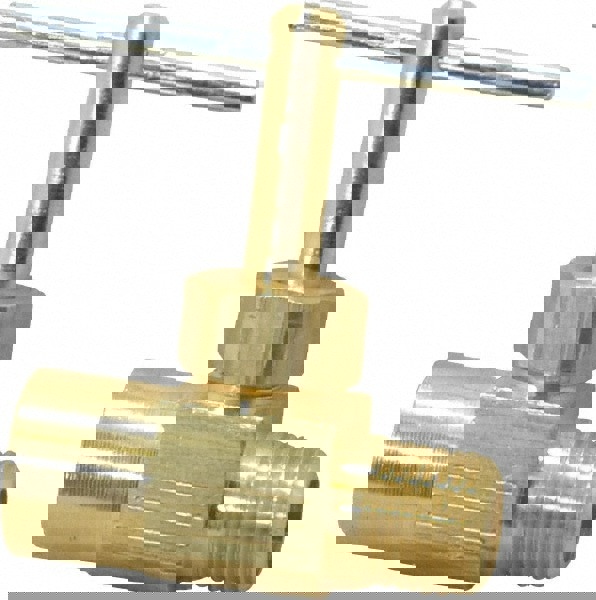 Needle Valve: Straight, 1/8