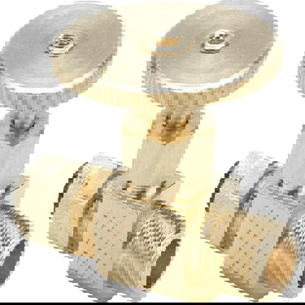 Needle Valve: Straight, 1/4 x 1/8