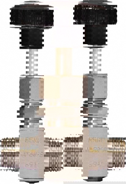 Needle Valve: Straight, 1/4