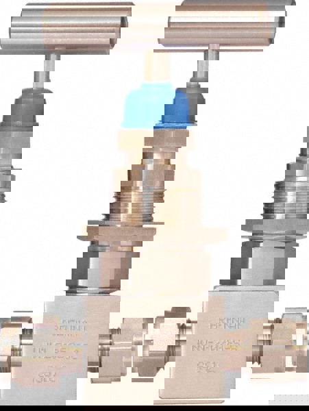 Needle Valve: Straight, 1/2