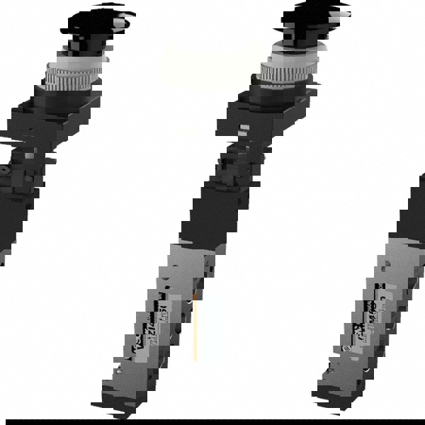 Mechanically Operated Valve: Push Button-Mushroom, Push Button (Mushroom) Actuator, 1/8