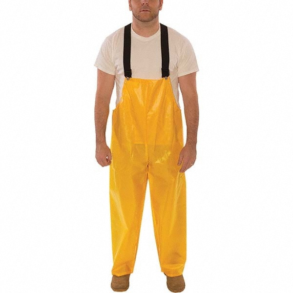 Bib Overalls: Size 6XL, Gold, Nylon
