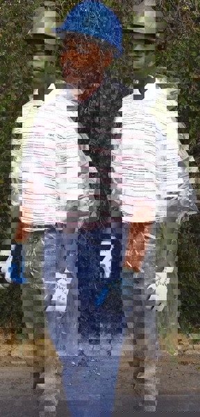 Rain Poncho: Clear, Polyethylene, Size Universal