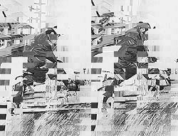 Rain Bib Overalls: Size Medium, ASTM D6413, Green, Polyester