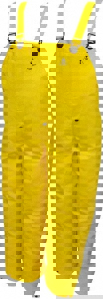 Bib Overalls: Size 4X-Large, Polyester