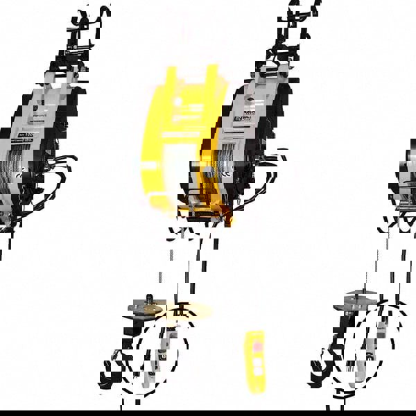 Electric Wire Rope Hoist: 1,000 lb Working Load Limit