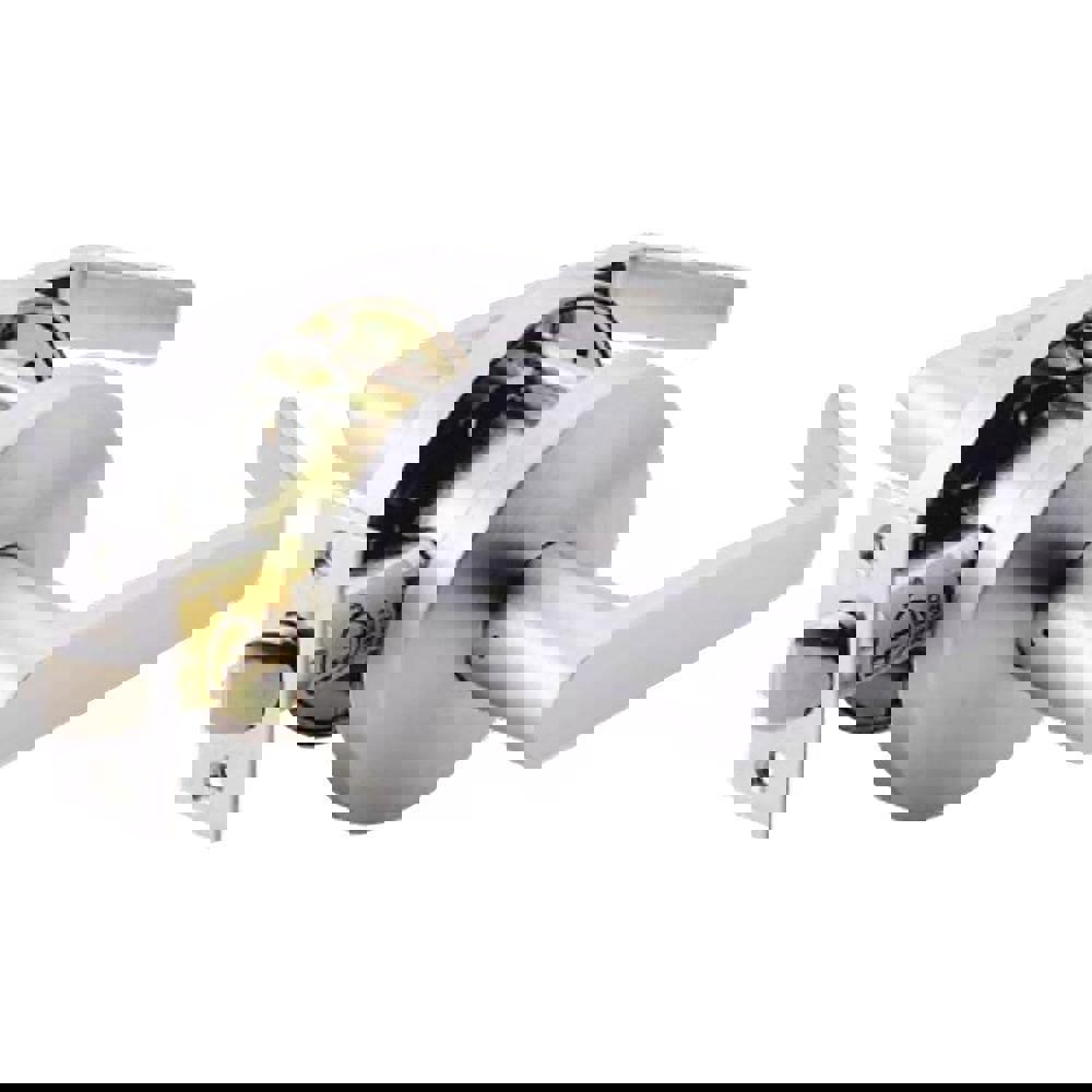 Lever Locksets; Lockset Type: Cylindrical Lock ; Key Type: None ; Back Set: 2-3/4 (Inch); Cylinder Type: None ; Material: Zinc ; Door Thickness: 1 3/8 - 1 3/4