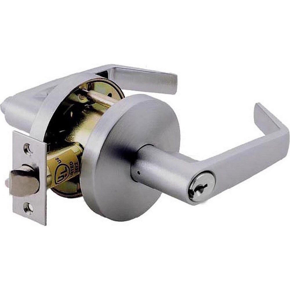 Lever Locksets; Lockset Type: Cylindrical Lock ; Key Type: Schlage C ; Back Set: 2-3/4 (Inch); Cylinder Type: Conventional ; Material: Zinc ; Door Thickness: 1 3/8 - 1 3/4