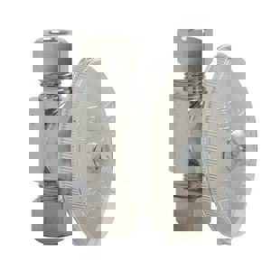 LF 1/4 COMP X 3/8 COMP STRT ST CP