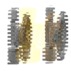 LF 1/2 COMP X 3/8 COMP STRT ST RB