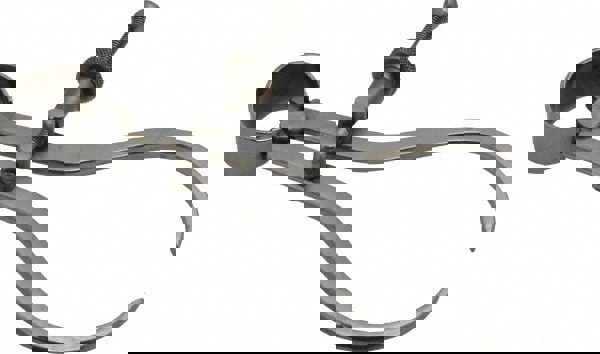 4 Inch Leg, Spring Joint, Steel, Polished, Outside Caliper