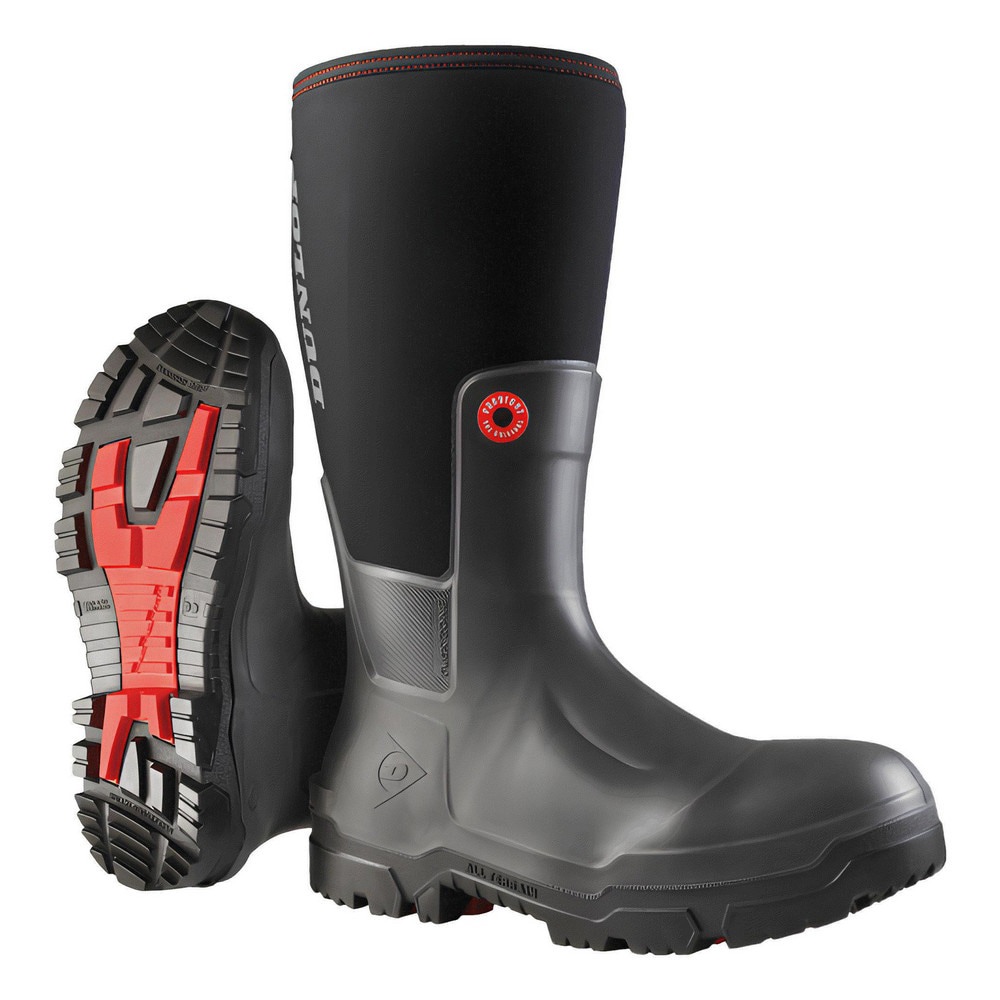 Work Boot: Size 11, Polyurethane, Plain Toe