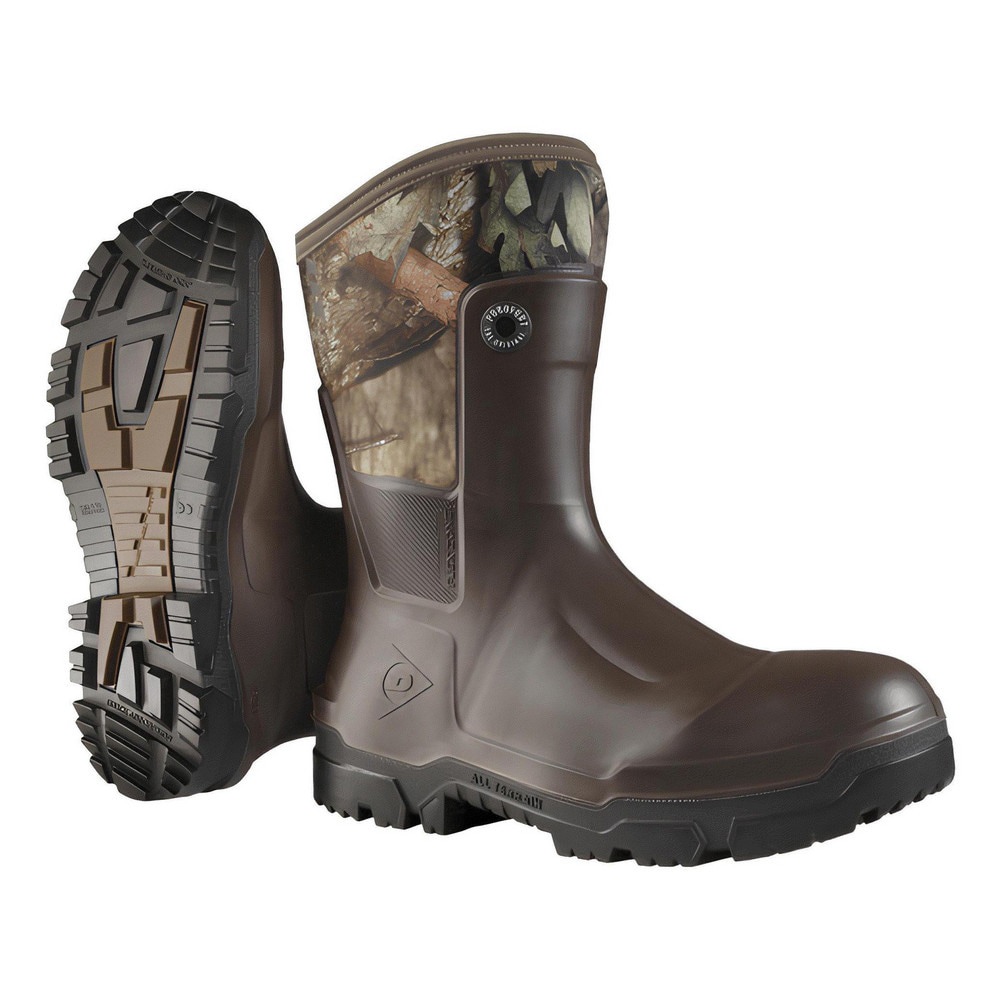 Work Boot: Size 6, Polyurethane, Plain Toe