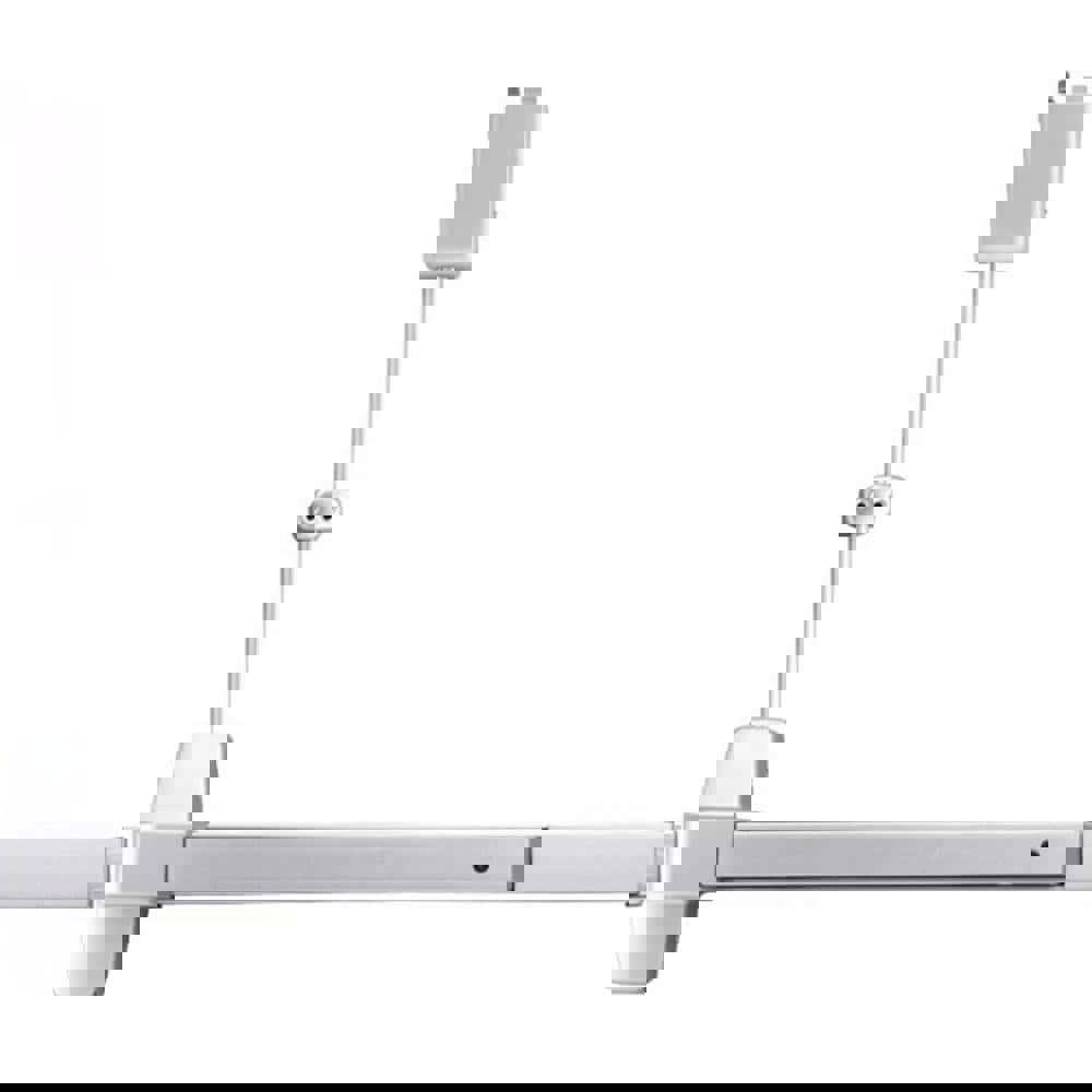 Vertical Bars; Type: Surface Vertical Rod Exit Device ; Rating: Fire Rated ; Hand: Non-Handed ; Minimum Door Width: 24 (Inch); Maximum Door Width: 36.000 (Inch); Grade: 1