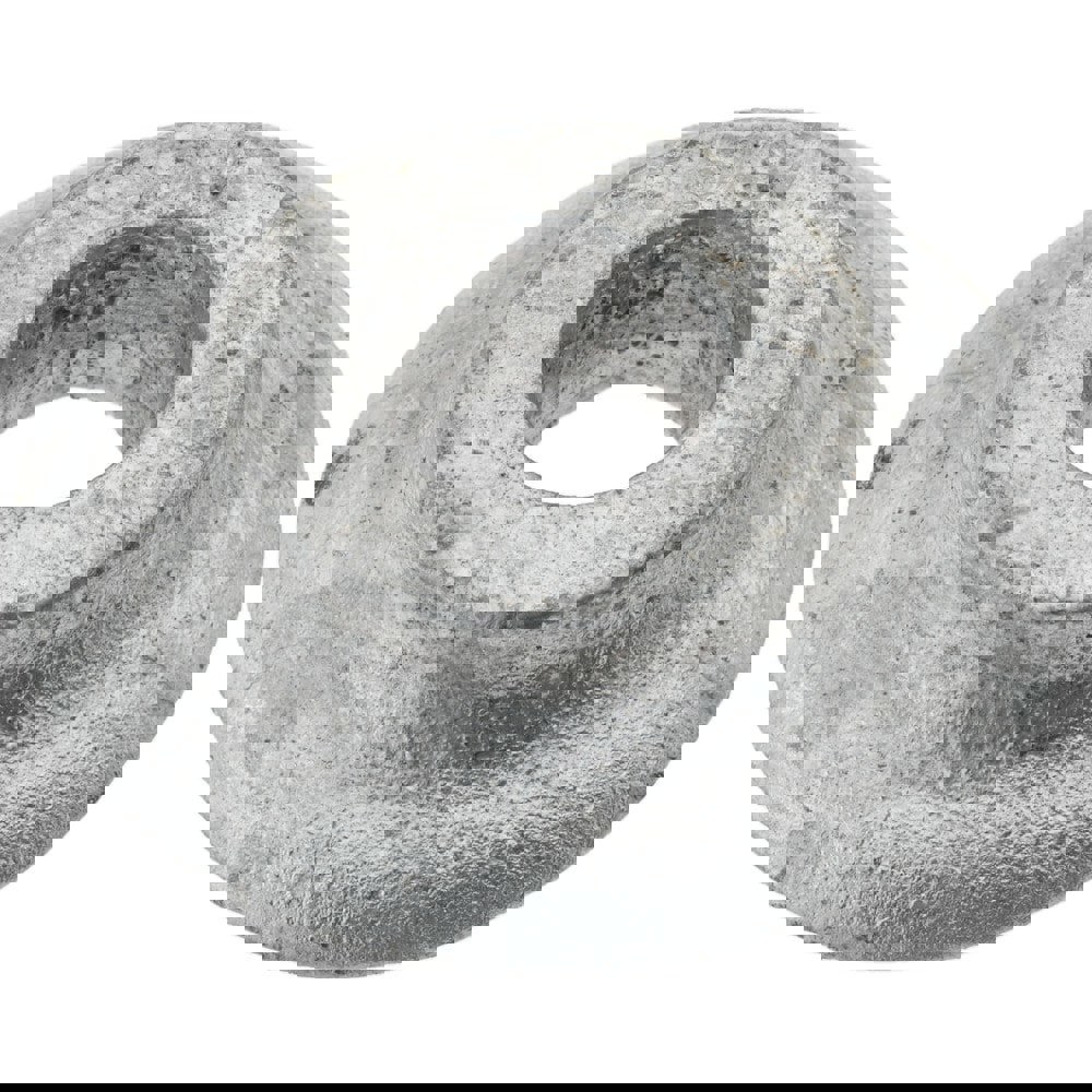 Ogee Washers; Screw Size (Inch): 5/8 ; Inside Diameter (Inch): 3/4 ; Outside Diameter (Inch): 2-3/4 ; Thickness (Inch): 5/8 ; Radius (Inch): 2-3/4 ; Material: Cast Iron