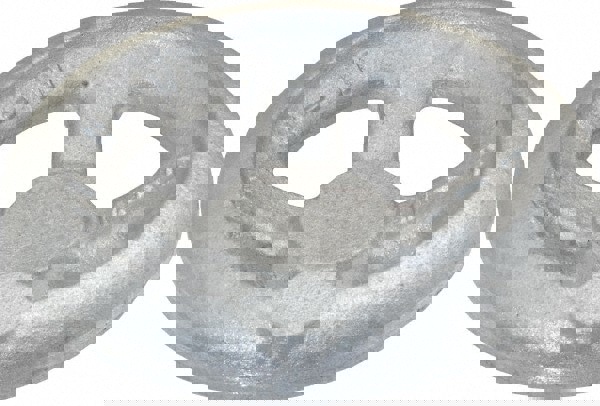 Spoked Offset Handwheel: Aluminum, Plain Finish