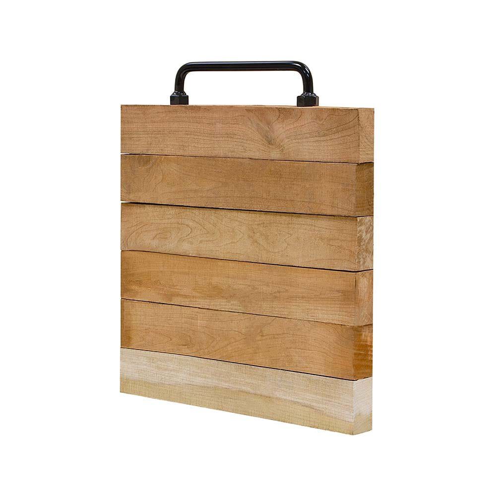 The Hardwood Outrigger Pad from Buyers Products protects concrete, paved, and other surfaces. It is ideal for utility trucks, tree trimmers, cranes, fire trucks, and and other heavy equipment vehicles. The pad is constructed of natural hardwood in a float