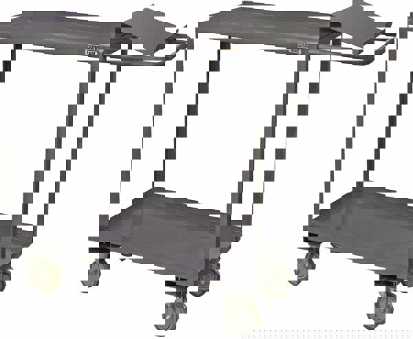 Order Picking Utility Cart: Steel, Gray