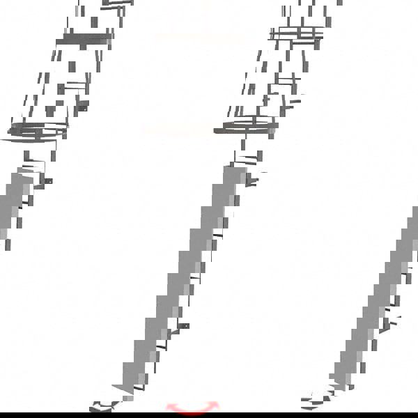 Ladder Accessories; Accessory Type: Door ; For Use With: Tri-Arc Fixed Gray Steel Ladders ; Material: Steel