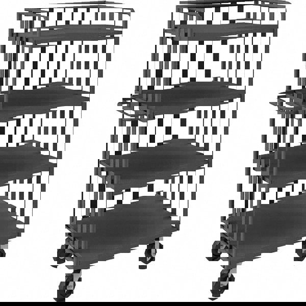 Open Portable Shelf Truck: