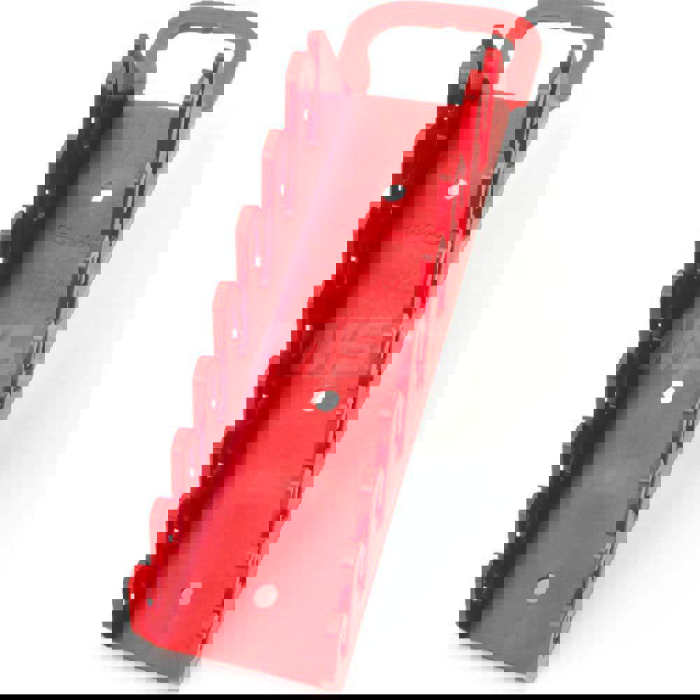 8-Tool Stubby Wrench Holder (Red)