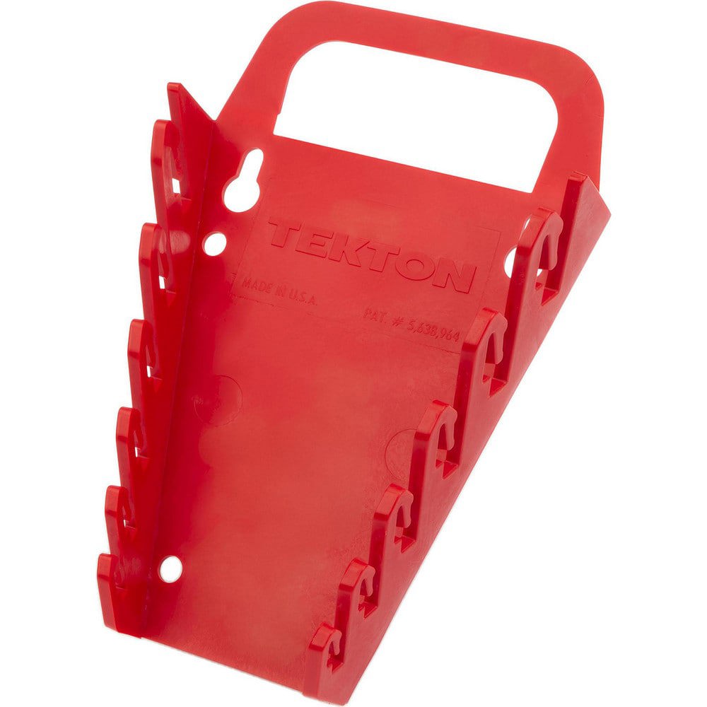 Wrench Accessories; Type: Wrench Holder ; Overall Length (Inch): 6.5 ; Color: Red ; Material: Polymer ; Tool Type: Ratcheting Box End Wrench Holder ; Connection Type: Locking