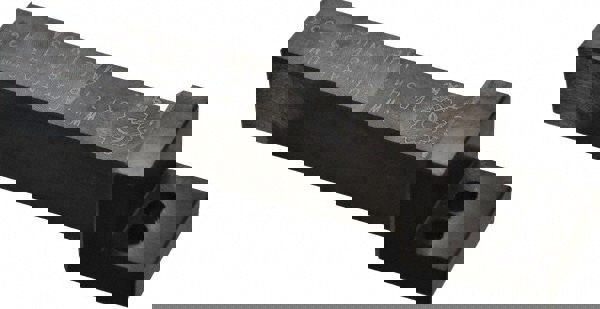 4-1/2 Inch Long x 3/4 Inch Wide x 1 Inch High Knurl Holder Shank