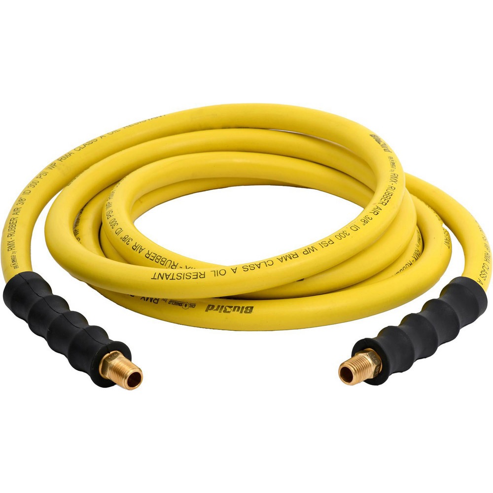Air & Multi-Purpose Hose; Hose Type: Multipurpose Air Hose ; Length Ft. (Feet): 10 ; Type: Rubber Air Hose ; Color: Yellow ; Material: Nitrile Butadiene Rubber ; Inside Diameter (Inch): 3/8