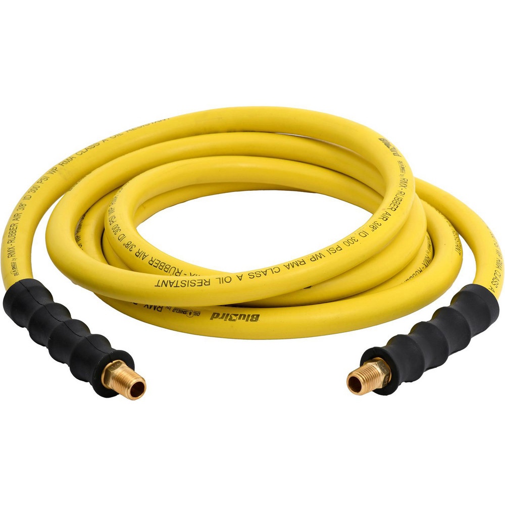 Air & Multi-Purpose Hose; Hose Type: Multipurpose Air Hose ; Length Ft. (Feet): 15 ; Type: Rubber Air Hose ; Color: Yellow ; Material: Nitrile Butadiene Rubber ; Inside Diameter (Inch): 3/8