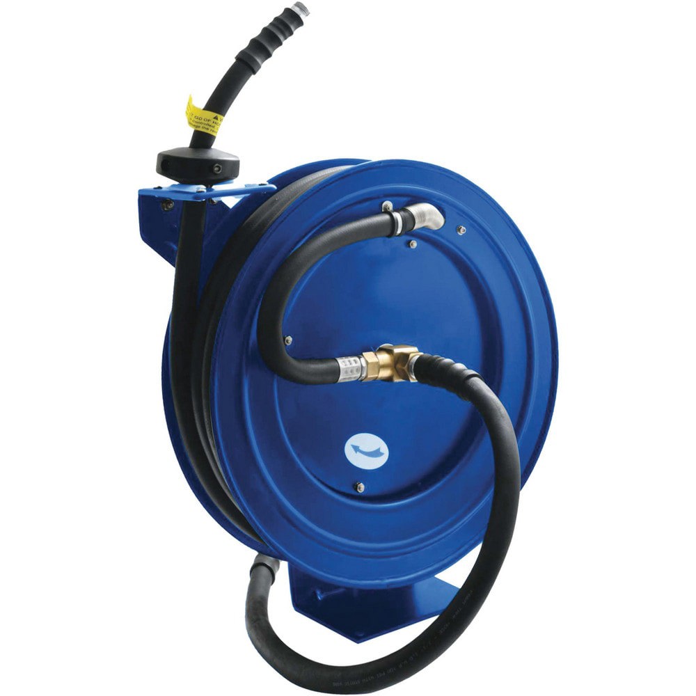 Hose Reels; Drive Type: Auto-Retractable ; Reel Type: Open ; Hose Length (Feet): 35.00 ; Hose Inside Diameter (Inch): 3/4 ; Maximum Working Pressure (Psi - 3 Decimals): 100.000 ; Hose Outside Diameter (Decimal Inch): 0.75
