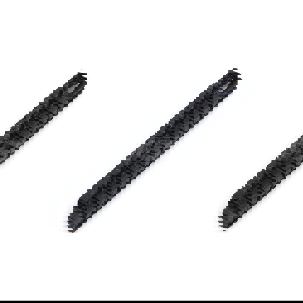 1/4 Inch Drive x 8 Inch Socket Rail, 13 Clips (Black)