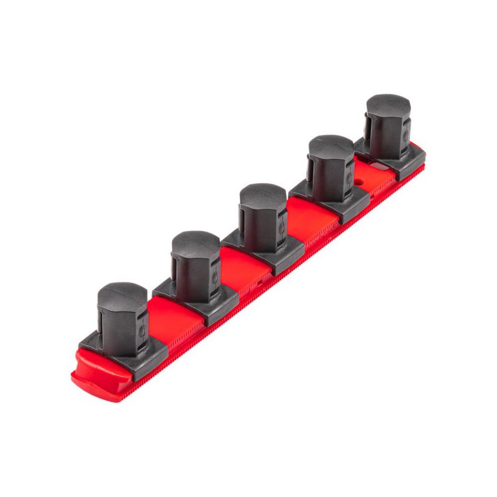 Socket Holders & Trays; Type: Socket Rail ; Drive Size: 3/4 in ; Number Of Sockets Held: 5 ; Material: Plastic ; Overall Length: 8.10 ; Overall Width: 1