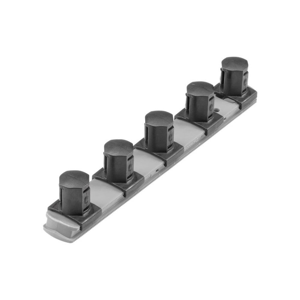 Socket Holders & Trays; Type: Socket Rail ; Drive Size: 3/4 in ; Number Of Sockets Held: 5 ; Material: Plastic ; Overall Length: 8.10 ; Overall Width: 1