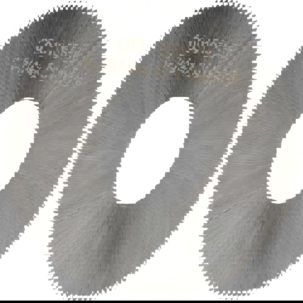 Slitting & Slotting Saw: 1-3/4