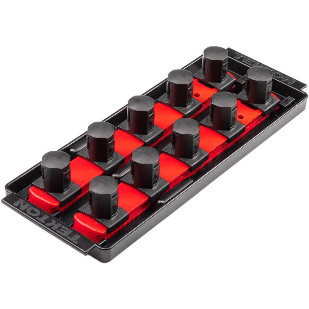 Socket Holders & Trays; Type: Socket Rail ; Drive Size: 3/4 in ; Number Of Sockets Held: 10 ; Material: Plastic ; Overall Length: 9.70 ; Overall Width: 4
