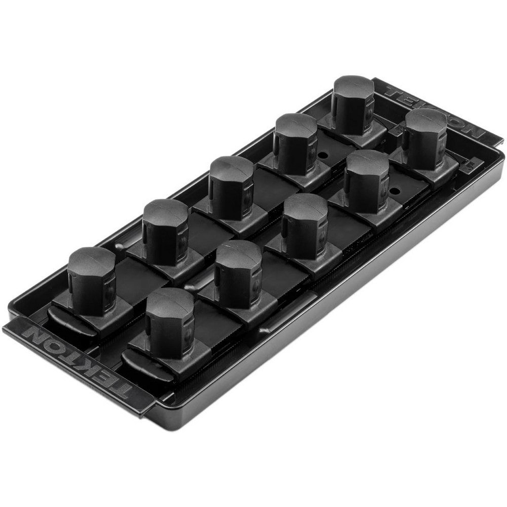 Socket Holders & Trays; Type: Socket Rail ; Drive Size: 3/4 in ; Number Of Sockets Held: 10 ; Material: Plastic ; Overall Length: 9.70 ; Overall Width: 4