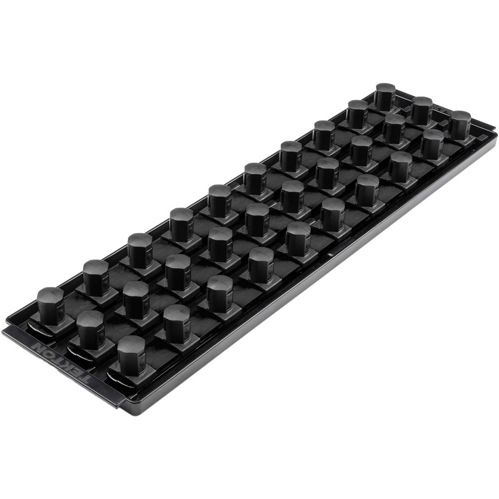 Socket Holders & Trays; Type: Socket Rail ; Drive Size: 3/4 in ; Number Of Sockets Held: 30 ; Material: Plastic ; Overall Length: 19.70 ; Overall Width: 5