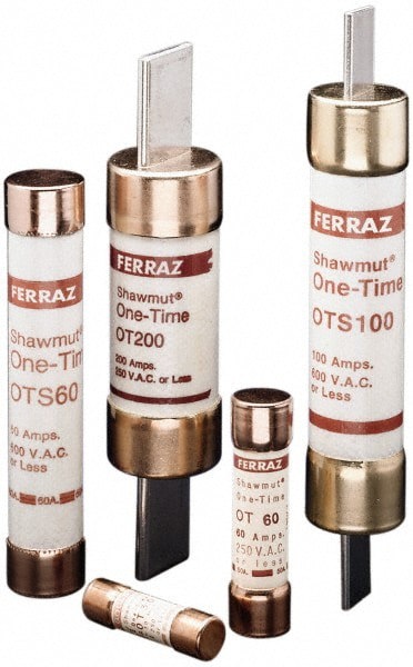 Cylindrical Fast-Acting Fuse: K5, 350 A, 8-5/8