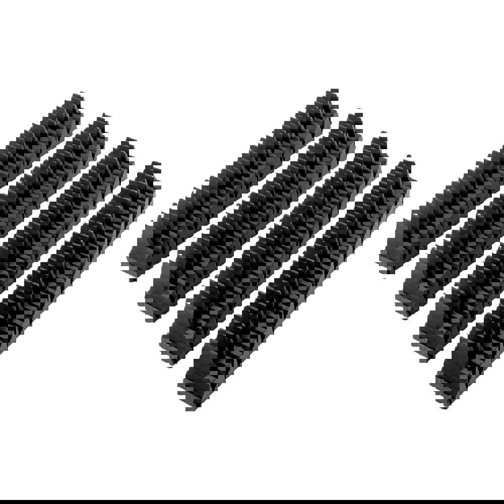 Wrench Accessories; Type: Modular Slotted Organizer ; Overall Length (Inch): 61-3/8 ; Includes: (12) Small Organizers; (24) Large Organizers; (2) Inch Label Sheets; (2) Metric Label Sheets ; Color: Black ; Material: Plastic