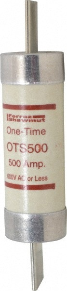Cylindrical Fast-Acting Fuse: K5, 500 A, 13-3/8