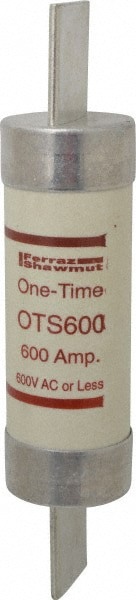 Cylindrical Fast-Acting Fuse: K5, 600 A, 13-3/8
