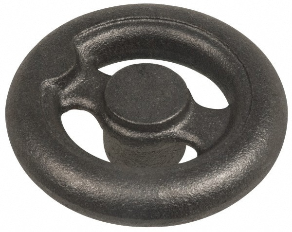 Spoked Offset Handwheel: Plain Finish