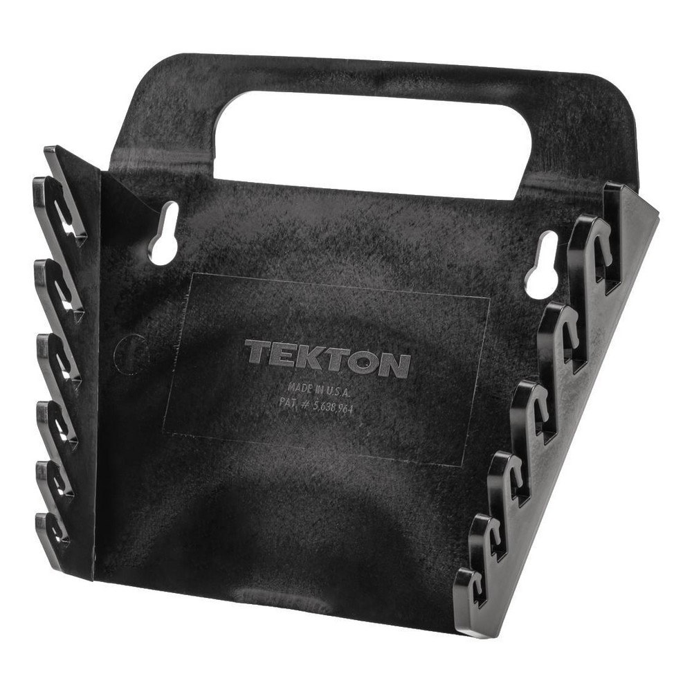 Tool Pouches & Holsters; Holder Type: Holder ; Tool Type: SAE Long Ratcheting Wrench Holder ; Closure Type: No Closure ; Material: Plastic ; Color: Black ; Hand: Ambidextrous